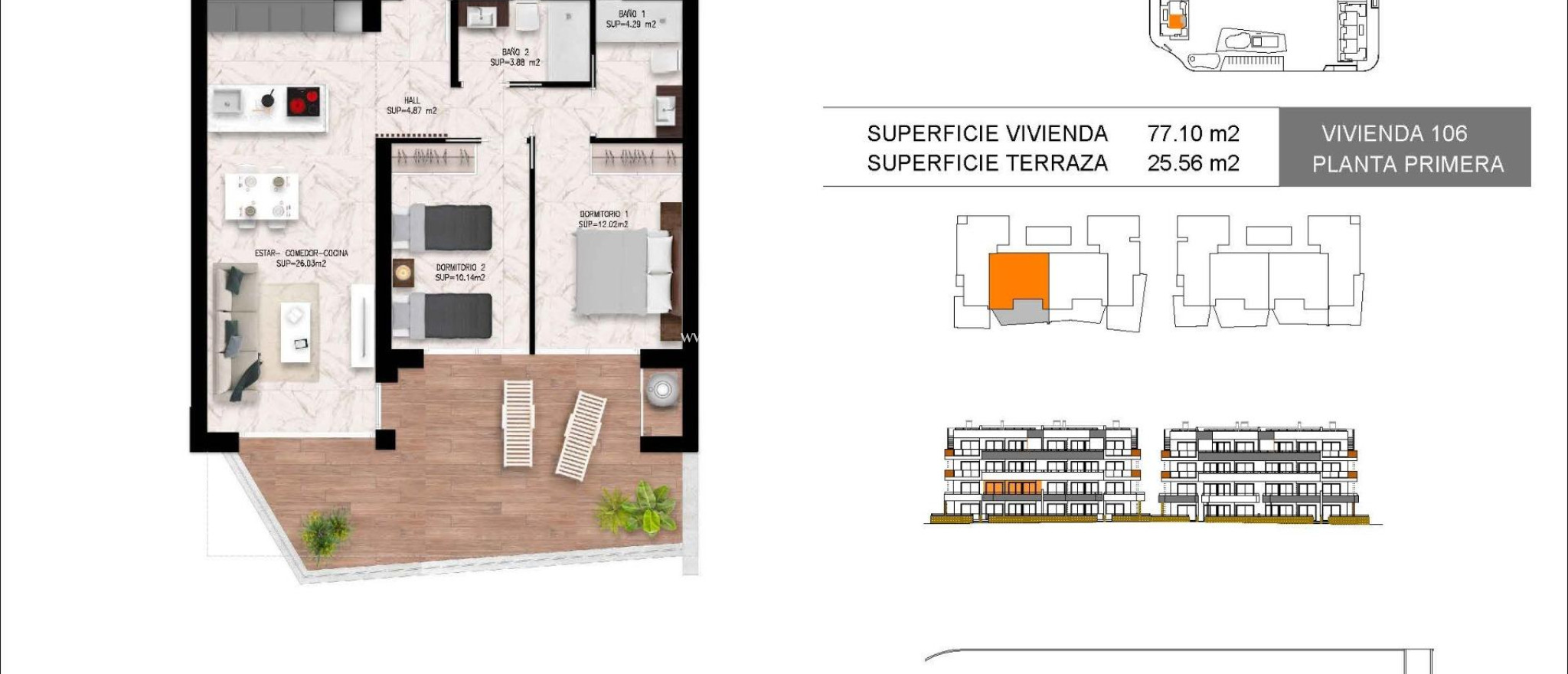 New build - Apartment - Torrevieja - La Siesta