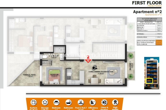 New build - Apartment - Torrevieja - Playa del Acequión
