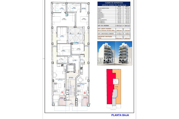 New build - Apartment - Torrevieja - Playa Del Cura