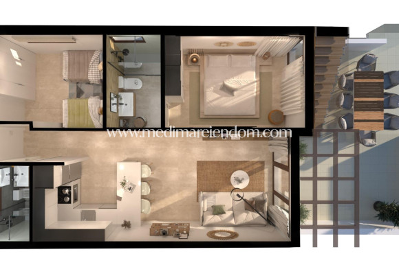 New build - Apartment - Vera - Vera Playa
