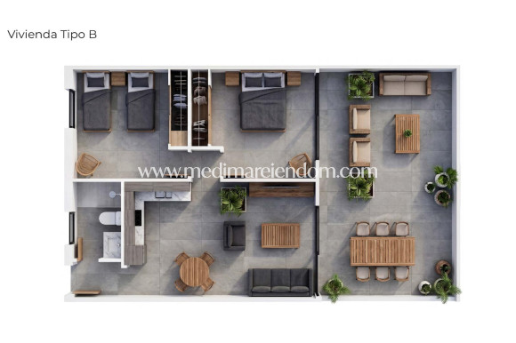 New build - Apartment - Vera - Vera Playa