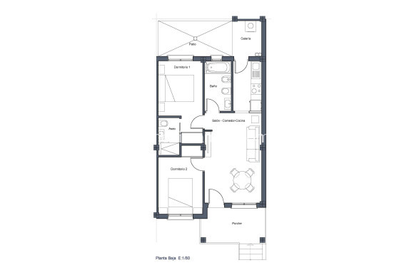 New build - Bungalow - Castalla - Castalla Internacional