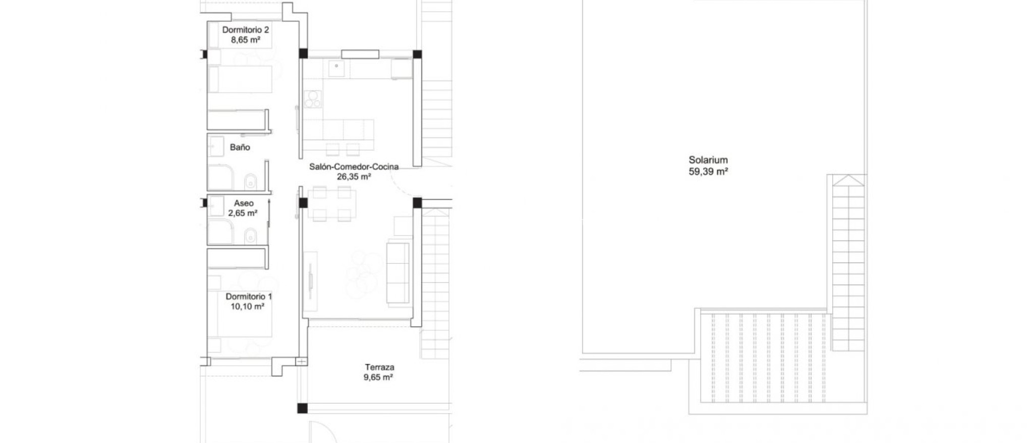 New build - Bungalow - Orihuela Costa - Pau 26