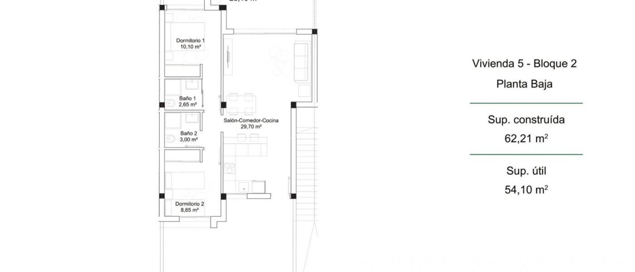 New build - Bungalow - Orihuela Costa - Pau 26