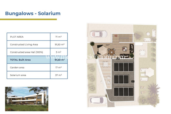 New build - Bungalow - Orihuela Costa - Punta Prima