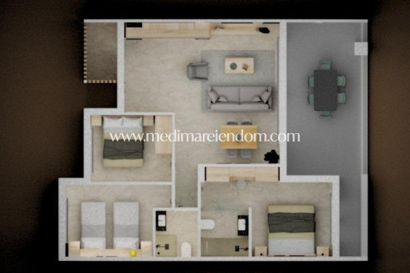 New build - Bungalow - Pilar de la Horadada - La Torre De La Horadada