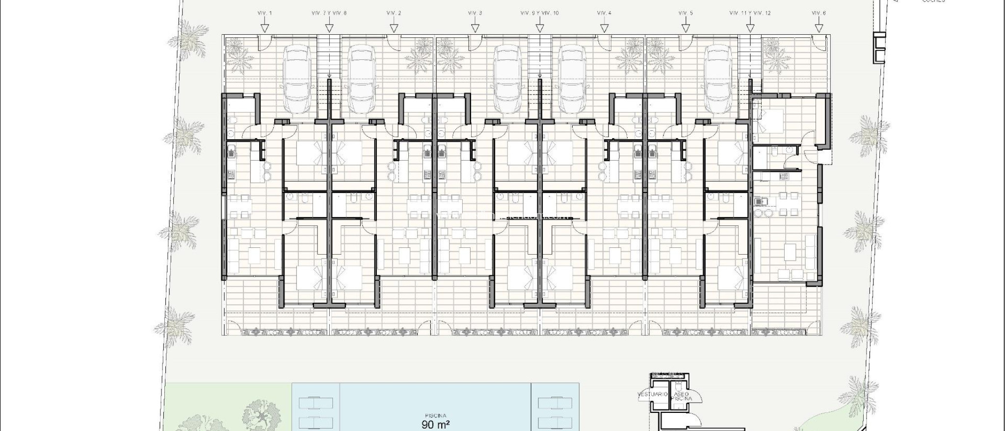 New build - Bungalow - Pilar de la Horadada - Zona Pueblo