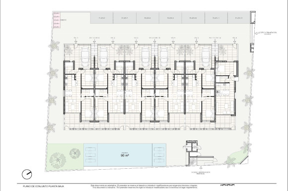 New build - Bungalow - Pilar de la Horadada - Zona Pueblo