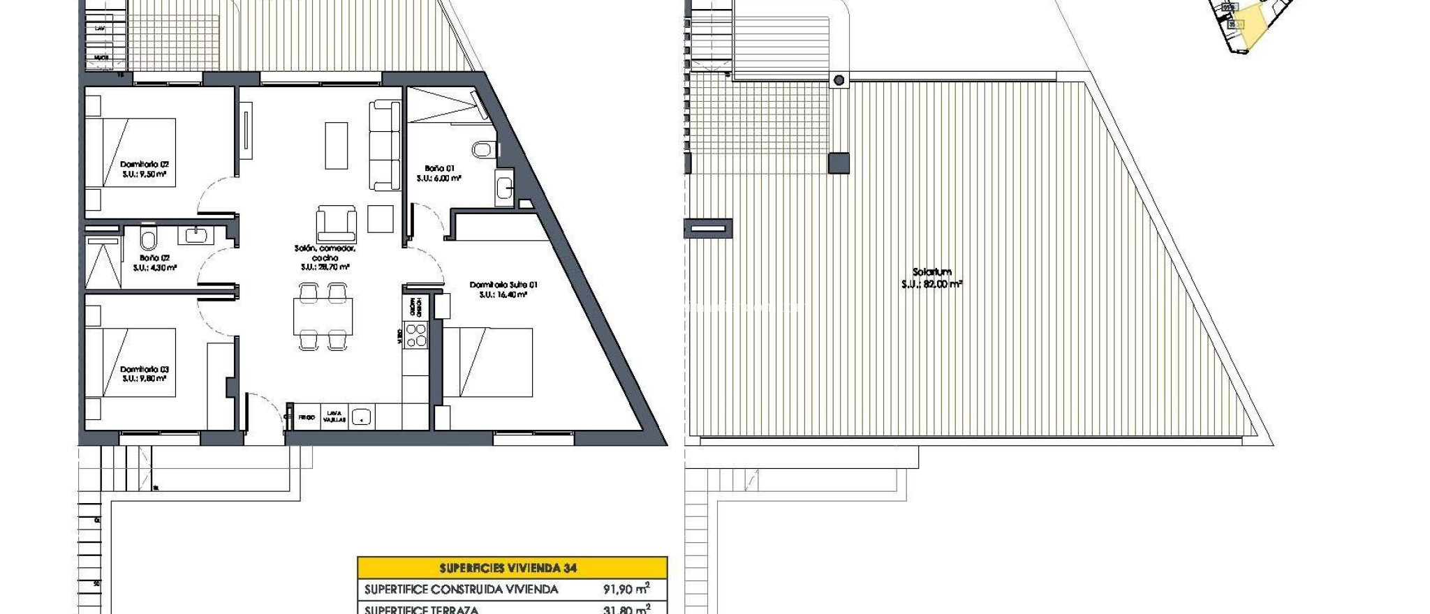 New build - Bungalow - San Fulgencio - Pueblo