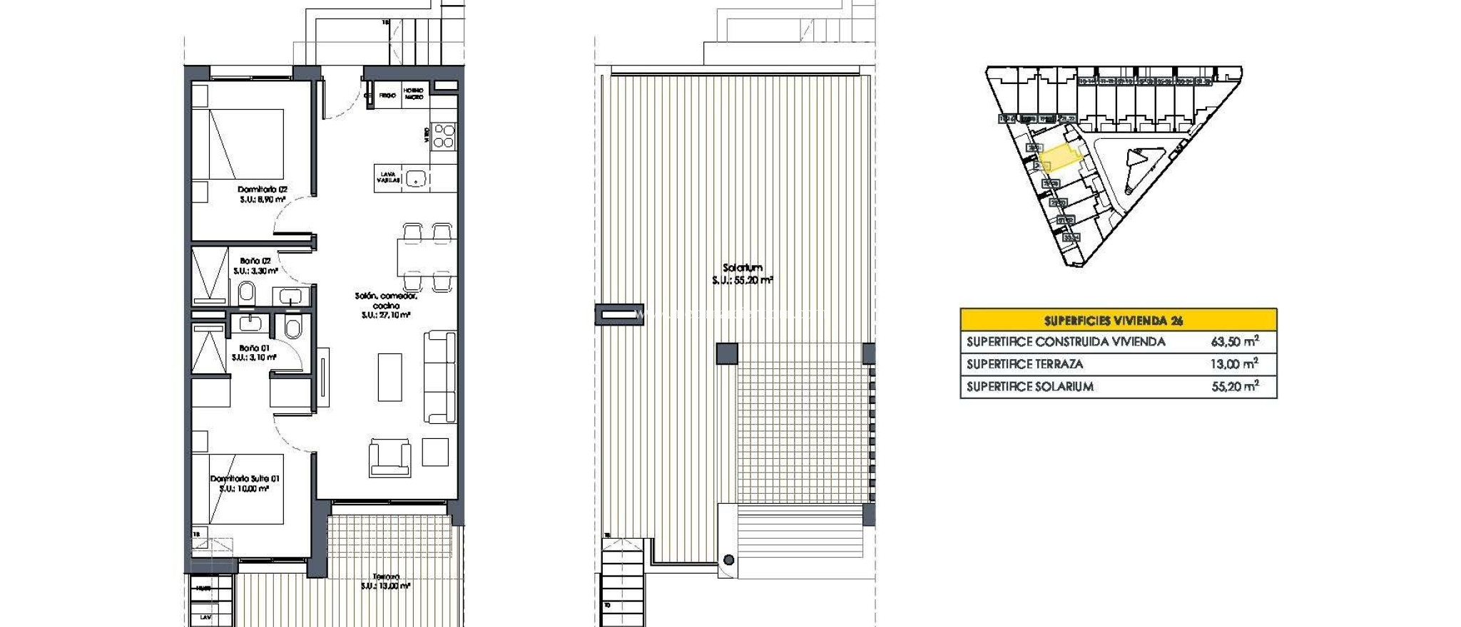 New build - Bungalow - San Fulgencio - Pueblo