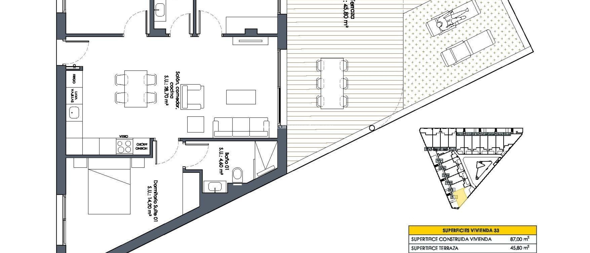 New build - Bungalow - San Fulgencio - Pueblo