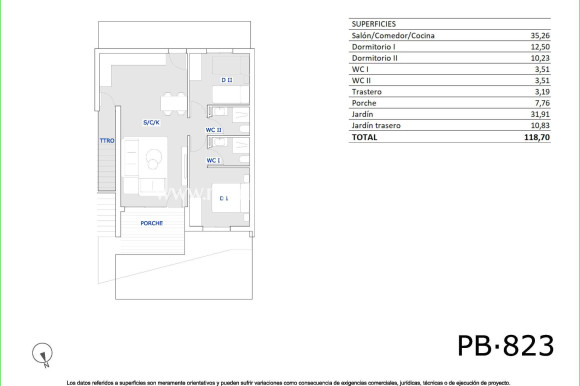 New build - Bungalow - San Miguel de Salinas - Pueblo