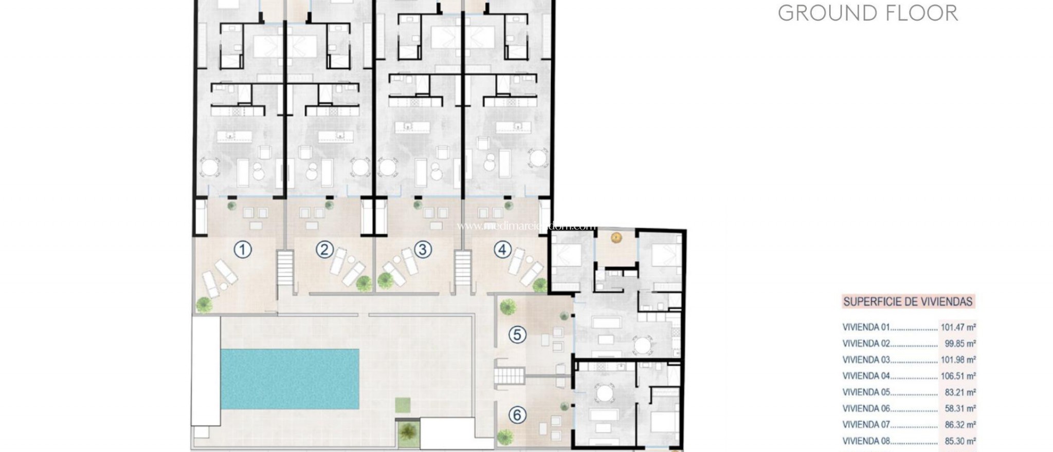 New build - Bungalow - San Pedro del Pinatar - Las Esperanzas