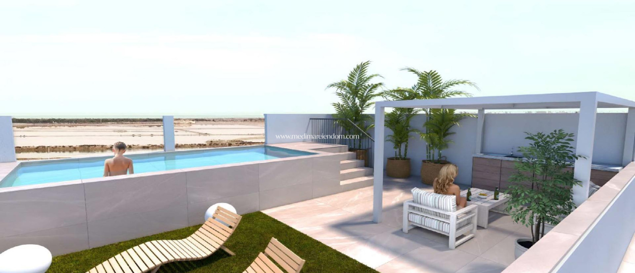 New build - Bungalow - San Pedro del Pinatar - Lo Pagan