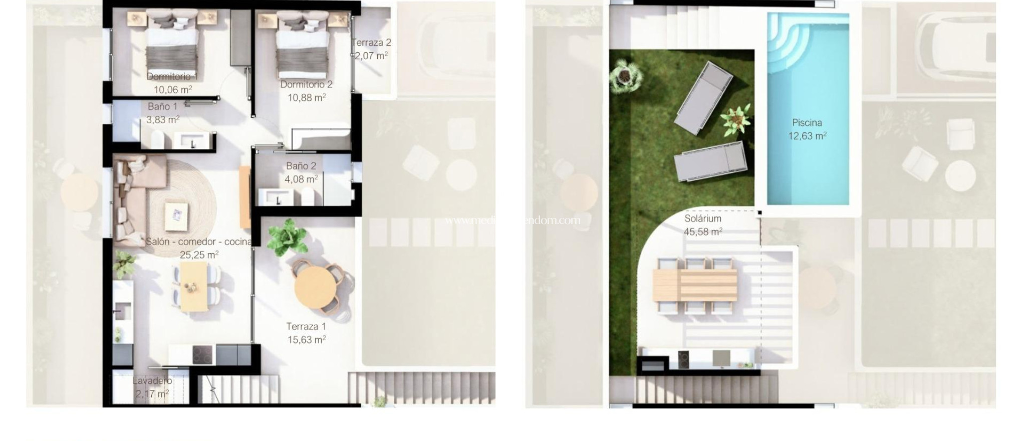 New build - Bungalow - San Pedro del Pinatar - Lo Pagan