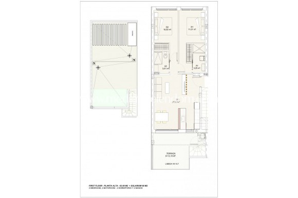 New build - Bungalow - San Pedro del Pinatar - Lo Pagan