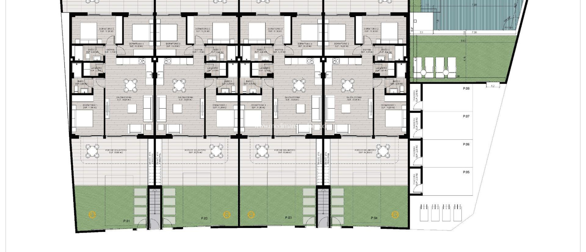 New build - Bungalow - San Pedro del Pinatar - Los Cuarteros