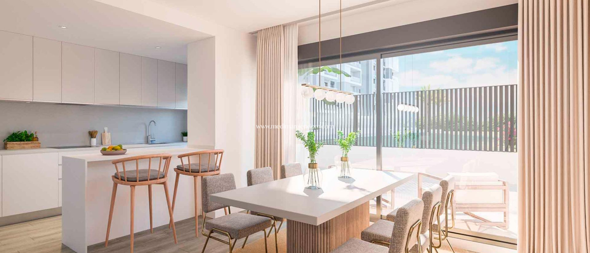 New build - Ground floor apartment - Alicante - PAU 1