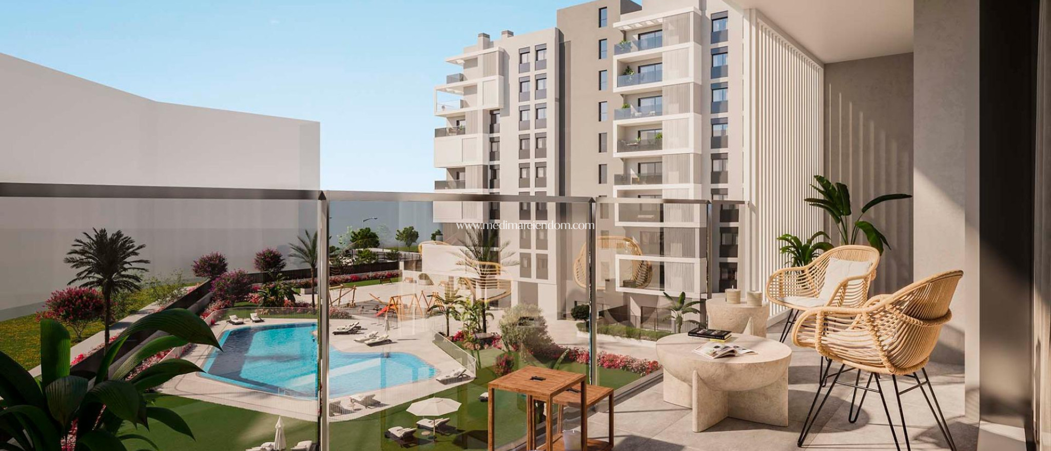 New build - Ground floor apartment - Alicante - PAU 1