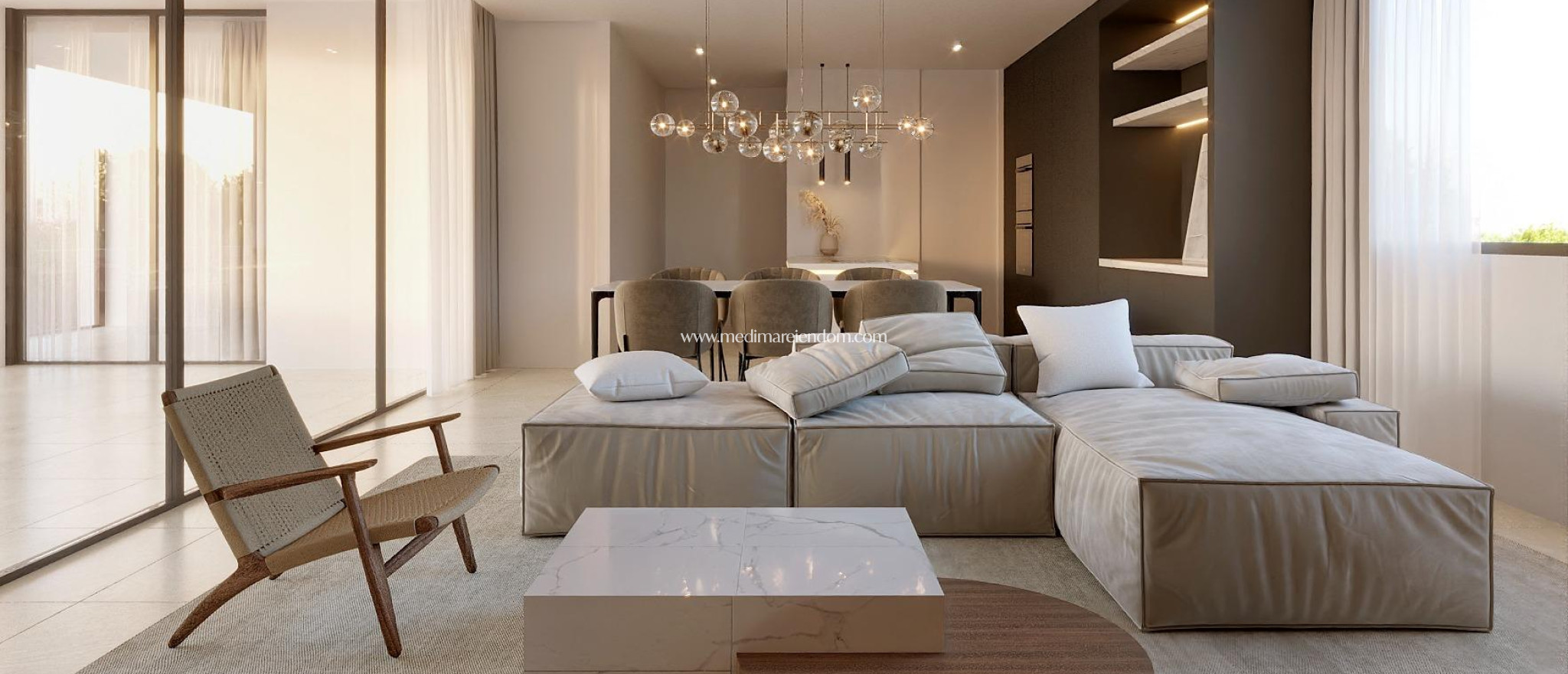 New build - Ground floor apartment - la Nucia - Puerto Azul