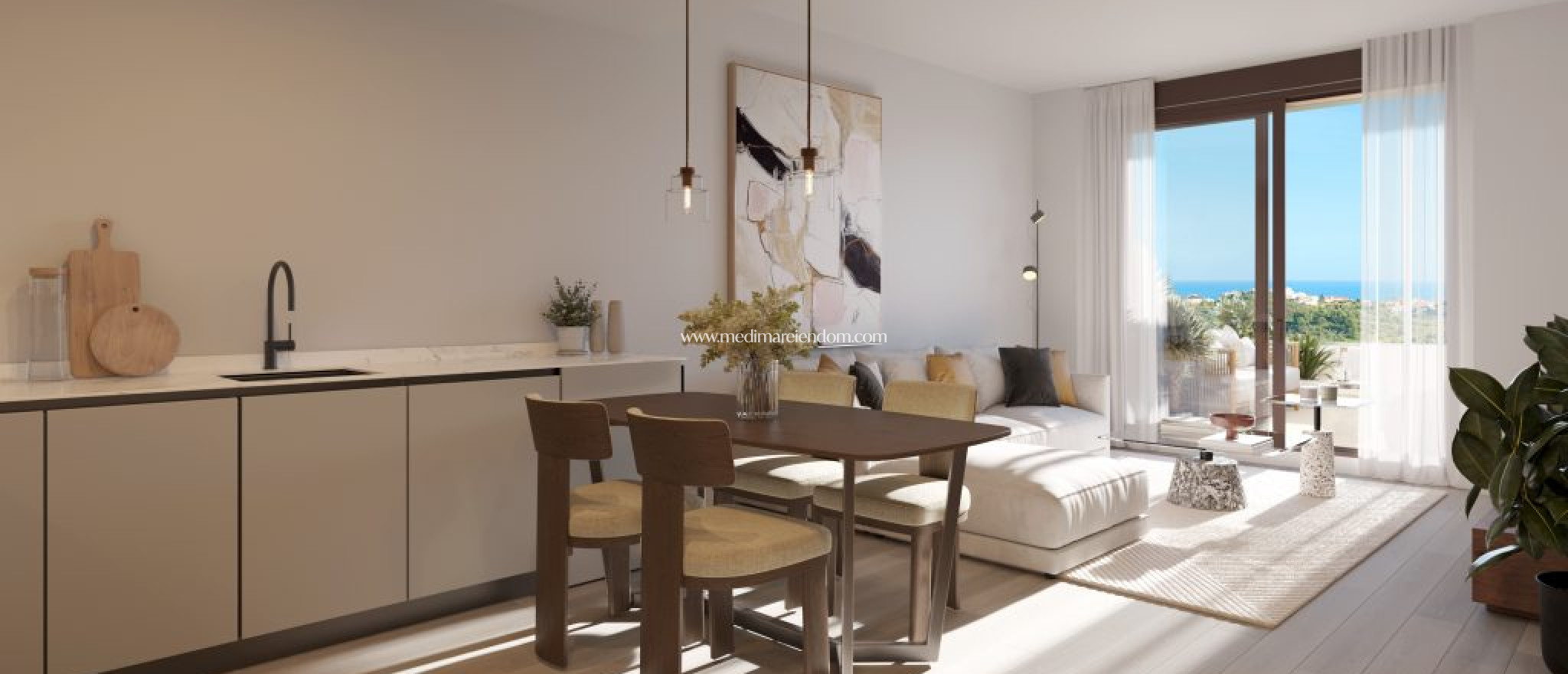 New build - Ground floor apartment - Las Lagunas de Mijas