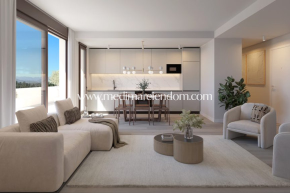 New build - Ground floor apartment - Las Lagunas de Mijas