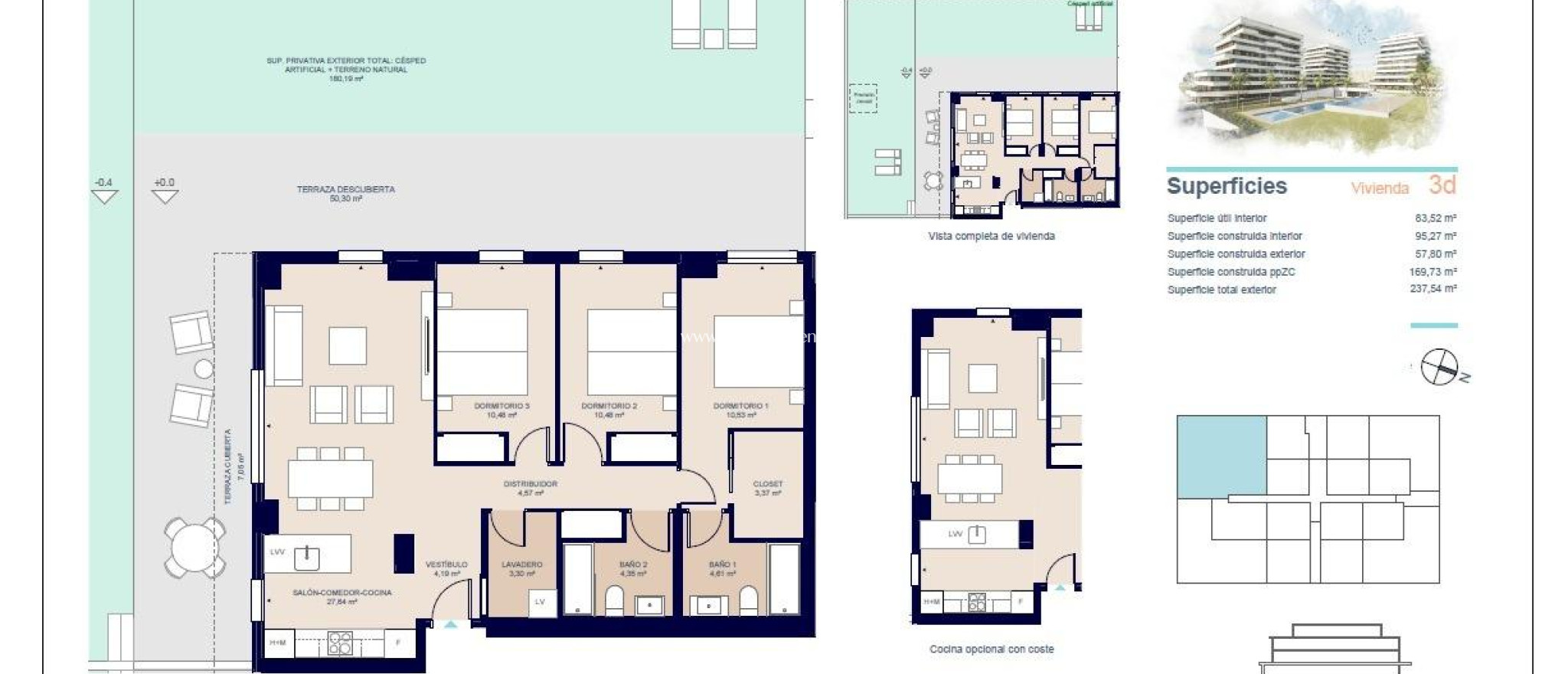 New build - Ground floor apartment - Villajoyosa - Playa del Torres