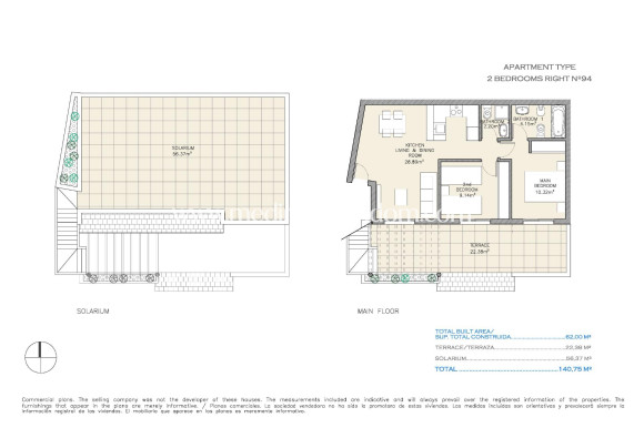 New build - Penthouse - Aguilas - Collados