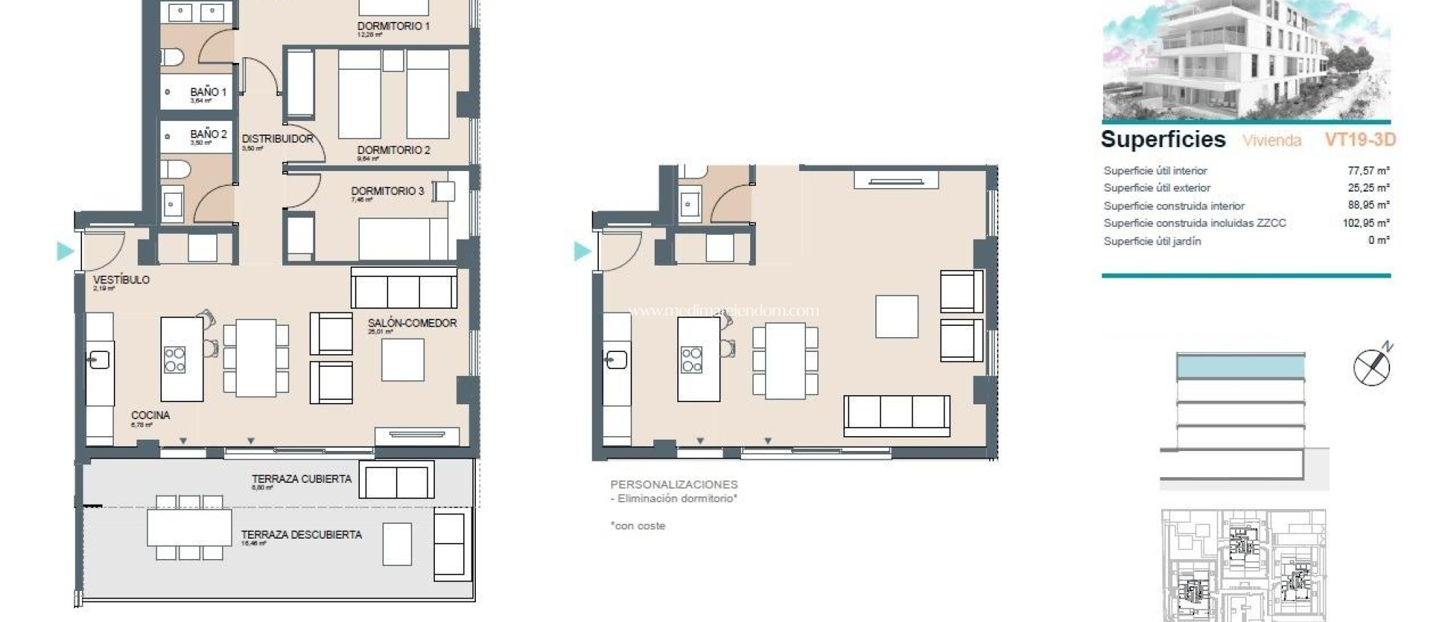 New build - Penthouse - Benicassim - Almadraba