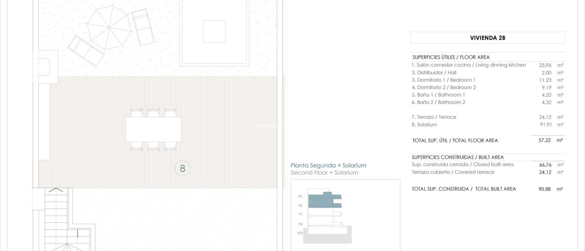 New build - Penthouse - Benijofar - Pueblo