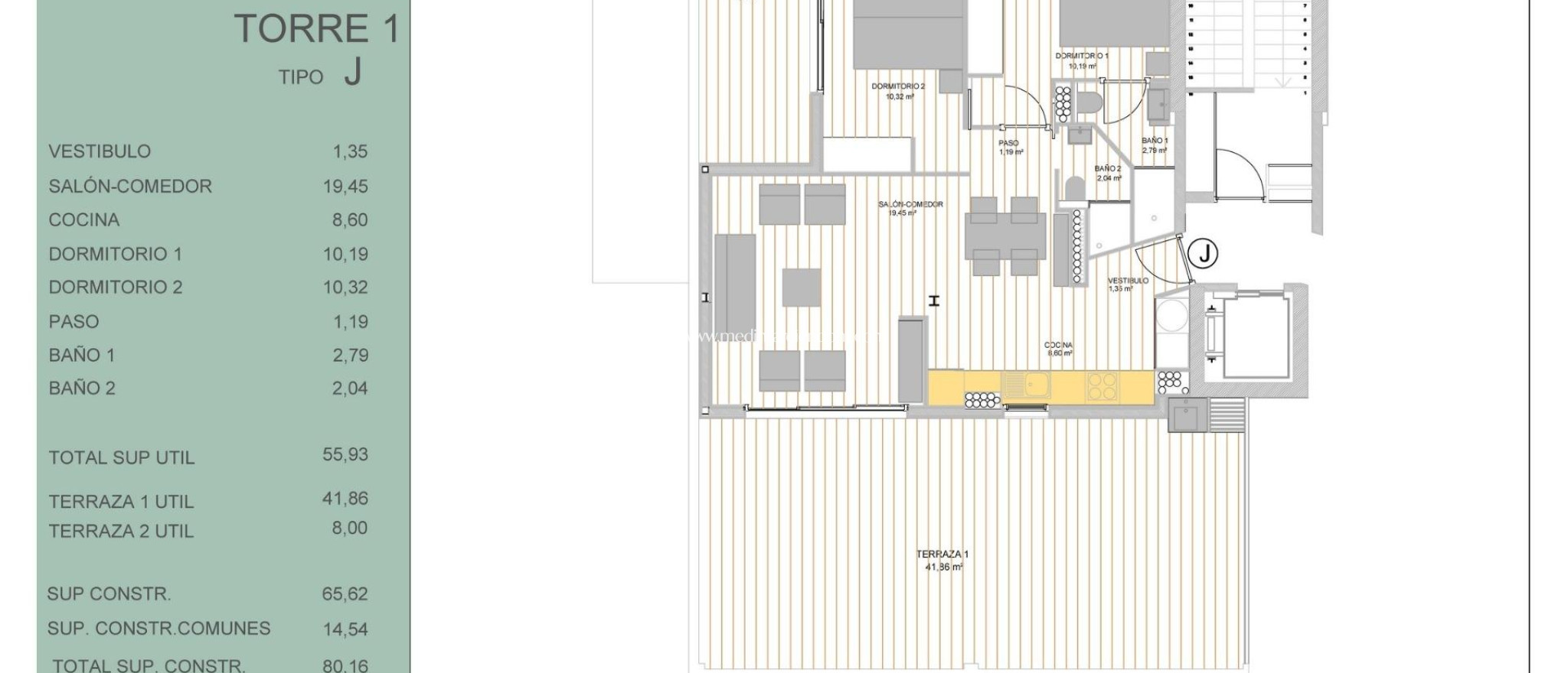 New build - Penthouse - Guardamar del Segura - Avda del Puerto