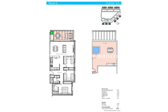 New build - Penthouse - Guardamar del Segura - El Raso