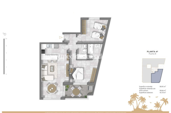 New build - Penthouse - Guardamar del Segura - Pueblo