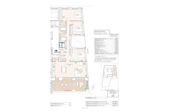 New build - Penthouse - Hondón de las Nieves - Pueblo