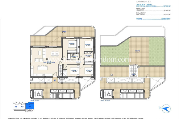 New build - Penthouse - Los Alcazares - Serena Golf