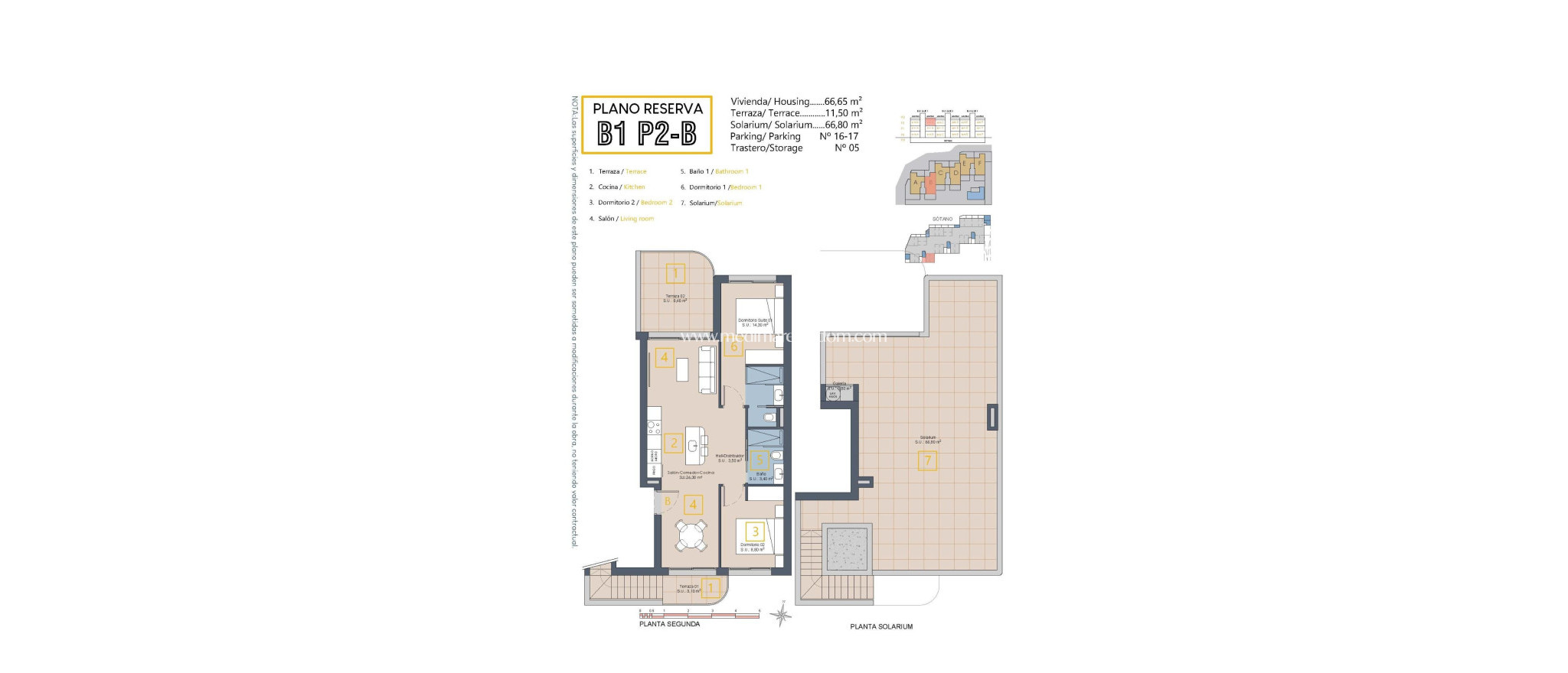 New build - Penthouse - Los Alcazares - Serena Golf