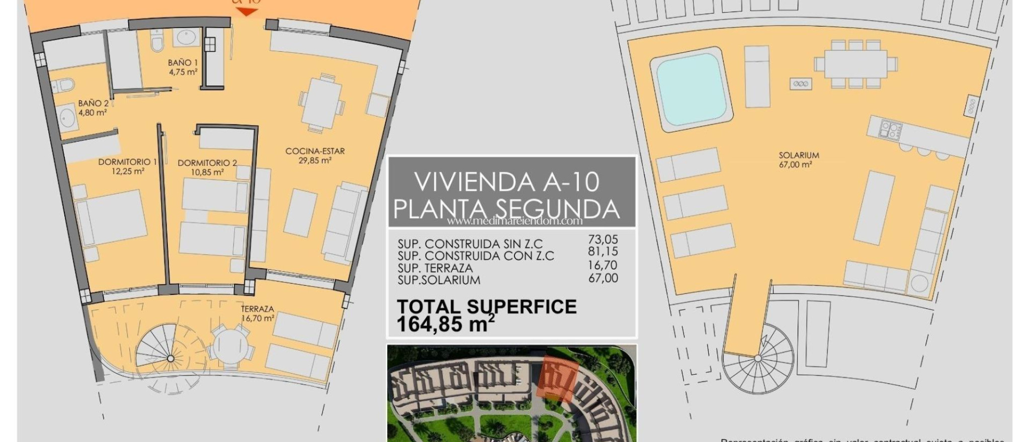 New build - Penthouse - Los Alcazares - Serena Golf