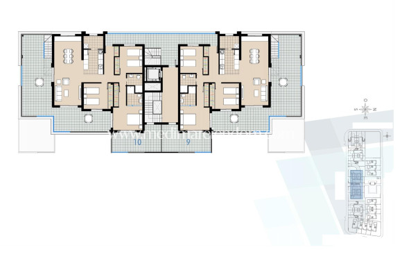 New build - Penthouse - Pilar de la Horadada - El Mojón