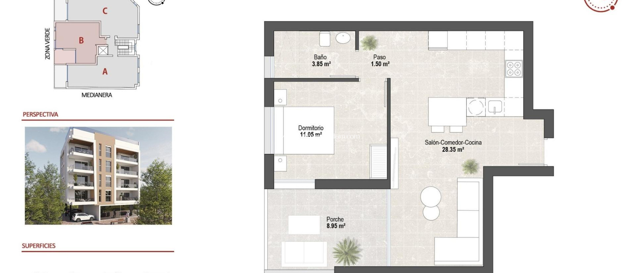 New build - Penthouse - San Pedro del Pinatar - Lo Pagan