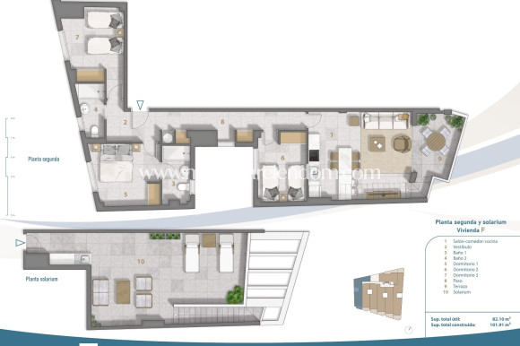 New build - Penthouse - San Pedro del Pinatar - Villananitos