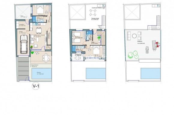 New build - Town House - Los Alcazares - Playa La Concha