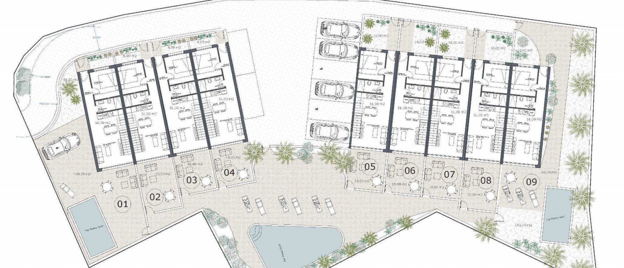 New build - Town House - Orihuela Costa - Los Dolses