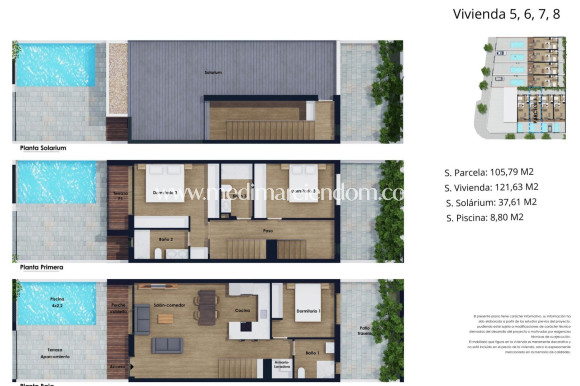 New build - Town House - Pilar de la Horadada - Lo Monte