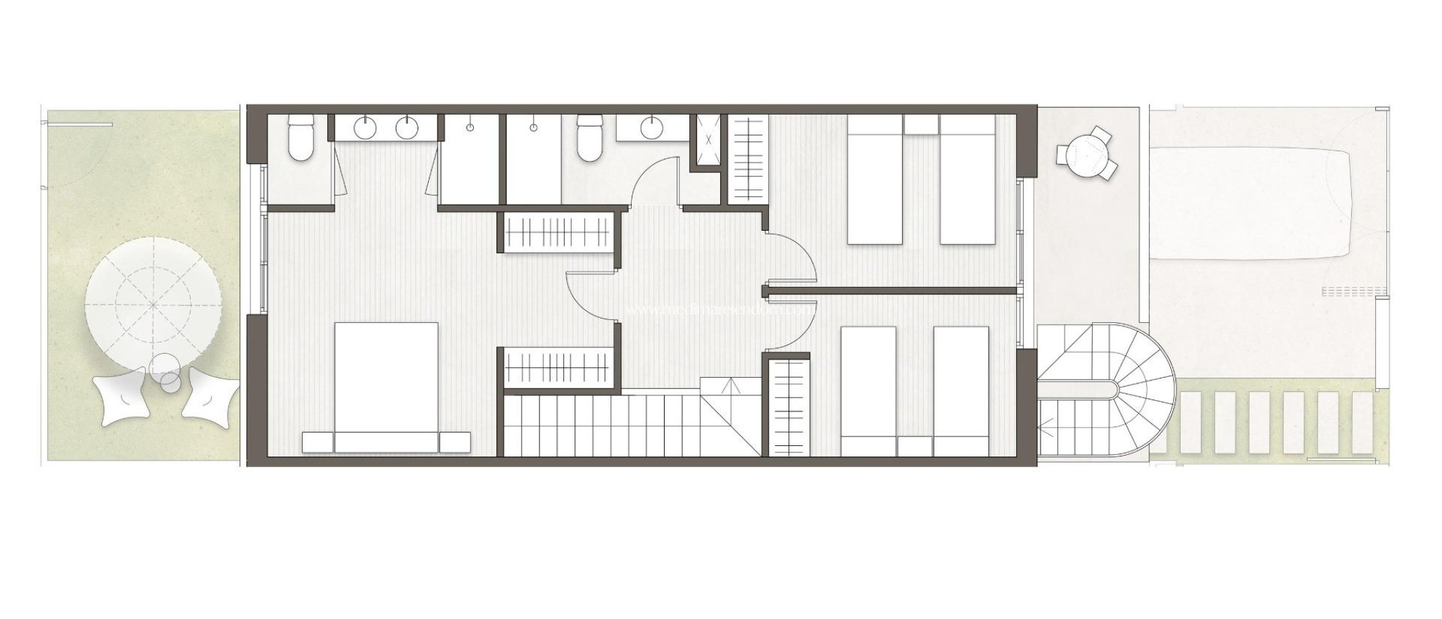 New build - Town House - Pilar de la Horadada - pueblo