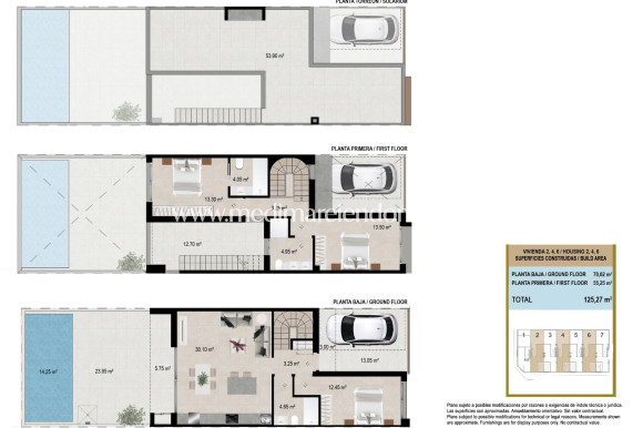 New build - Town House - San Javier - pueblo