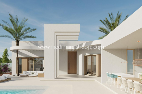 New build - Villa - Algorfa - Lomas De La Juliana