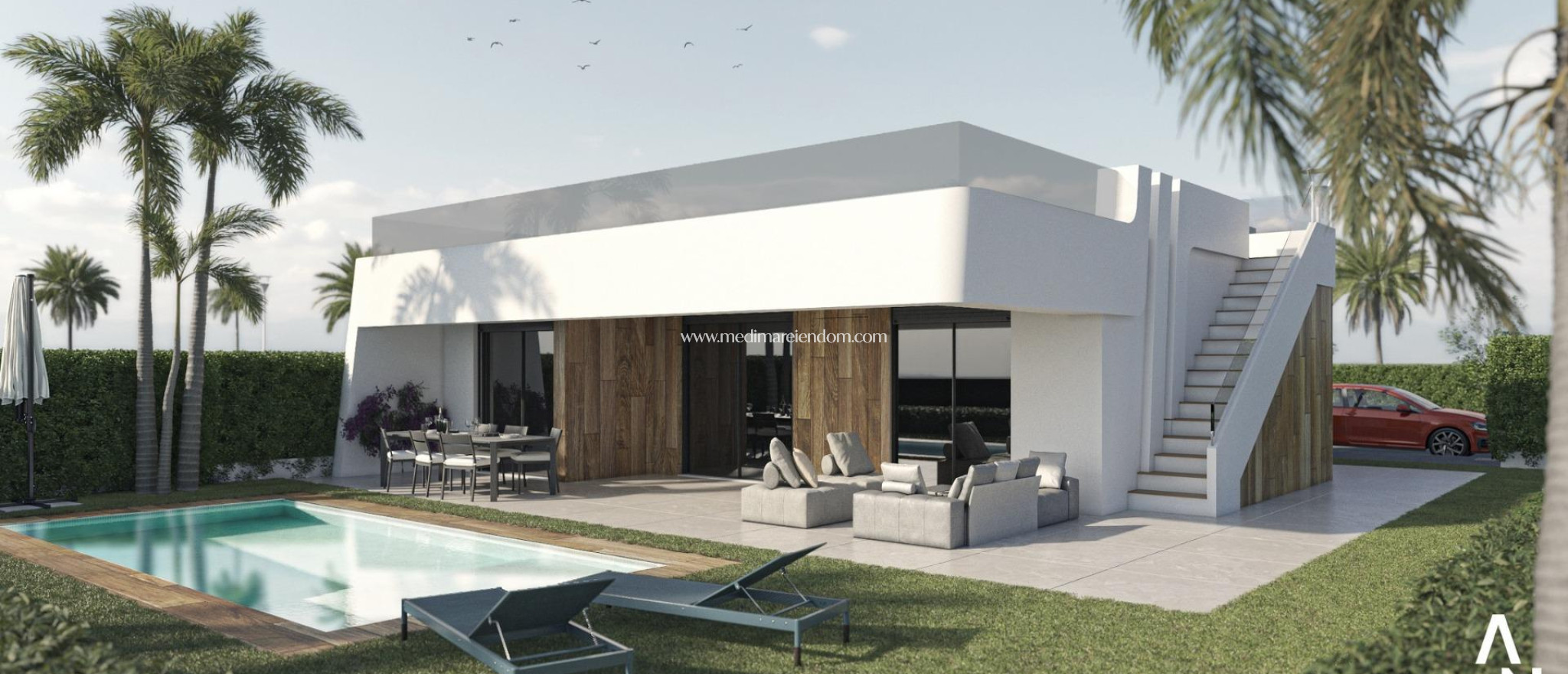 New build - Villa - Alhama De Murcia - Condado De Alhama