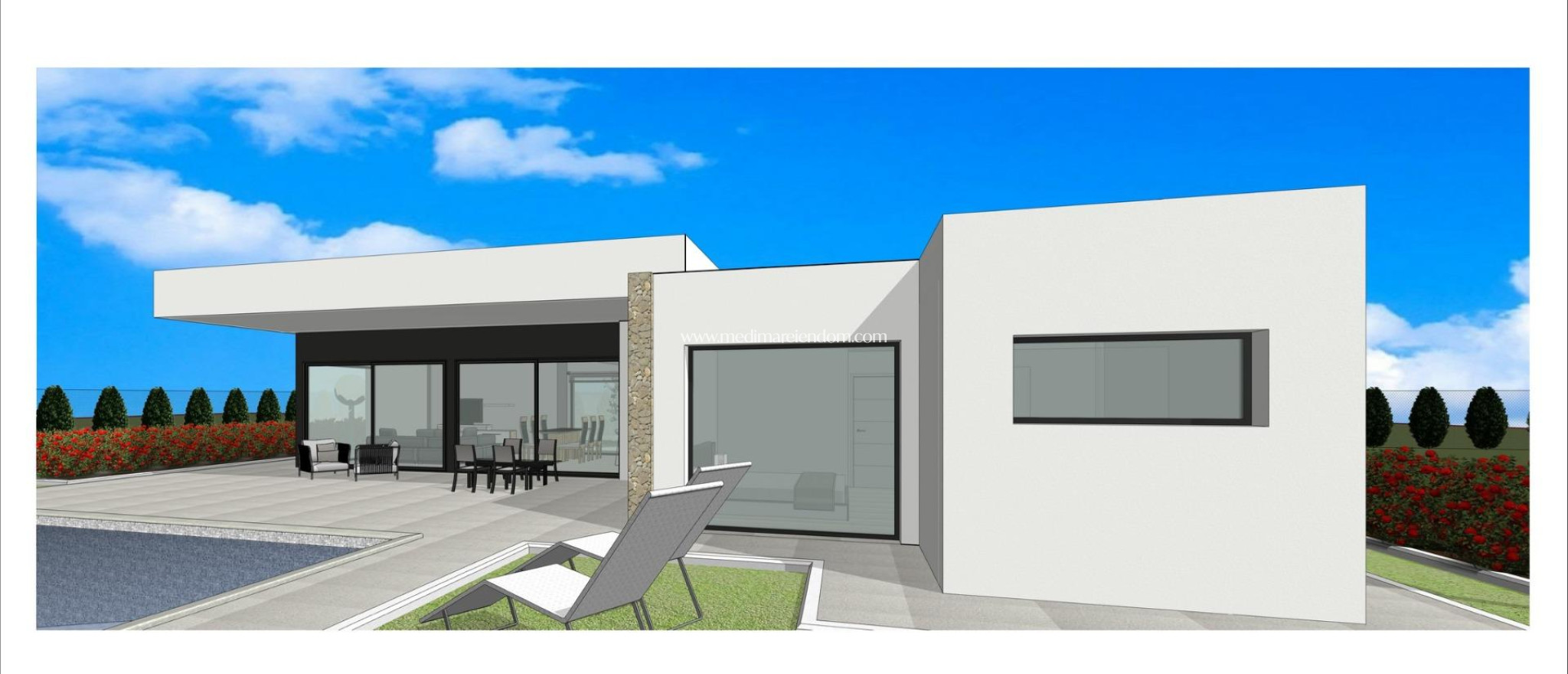 New build - Villa - Aspe - Poligono 19
