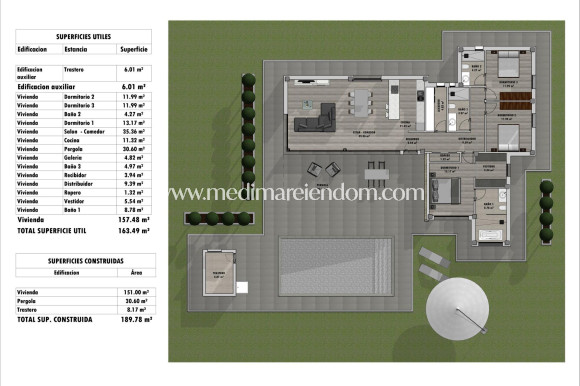 New build - Villa - Aspe - Poligono 19