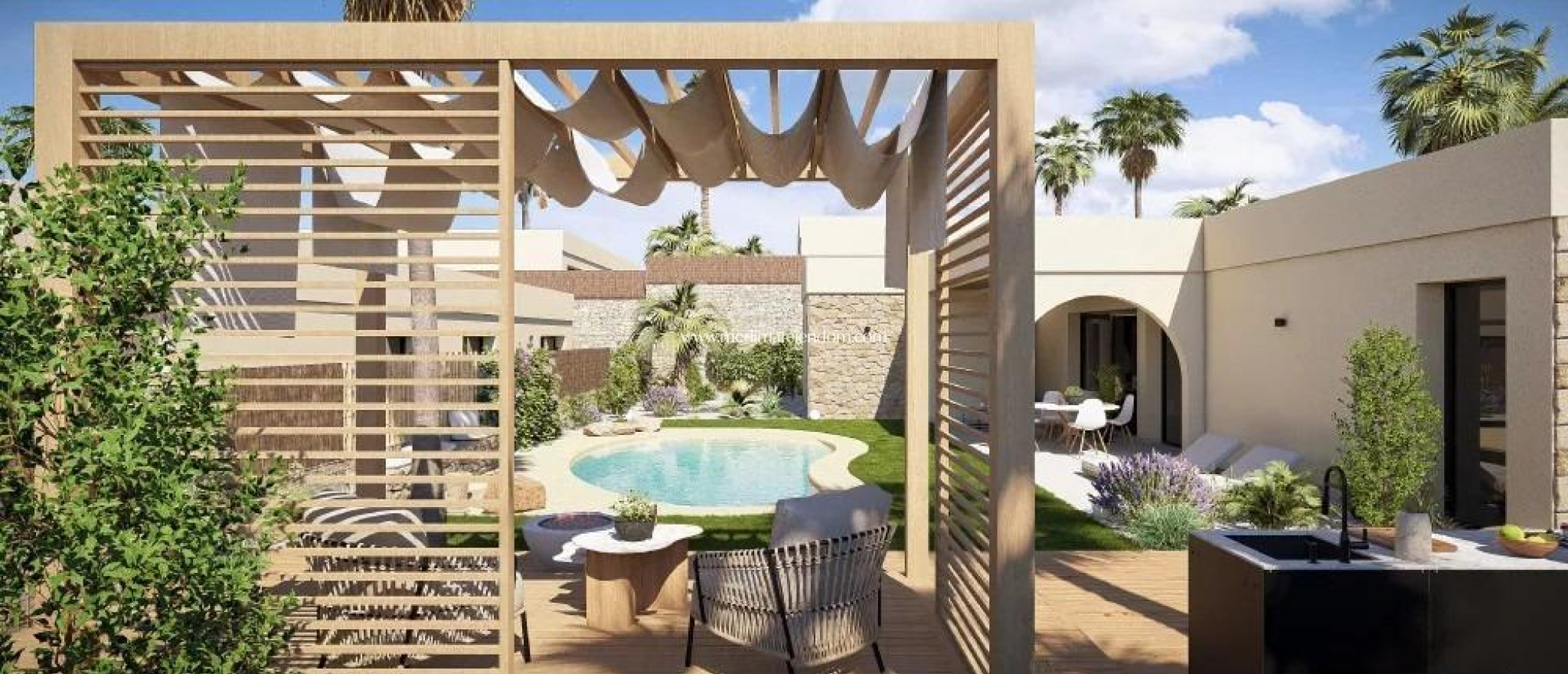 New build - Villa - Banos y Mendigo - Altaona Golf